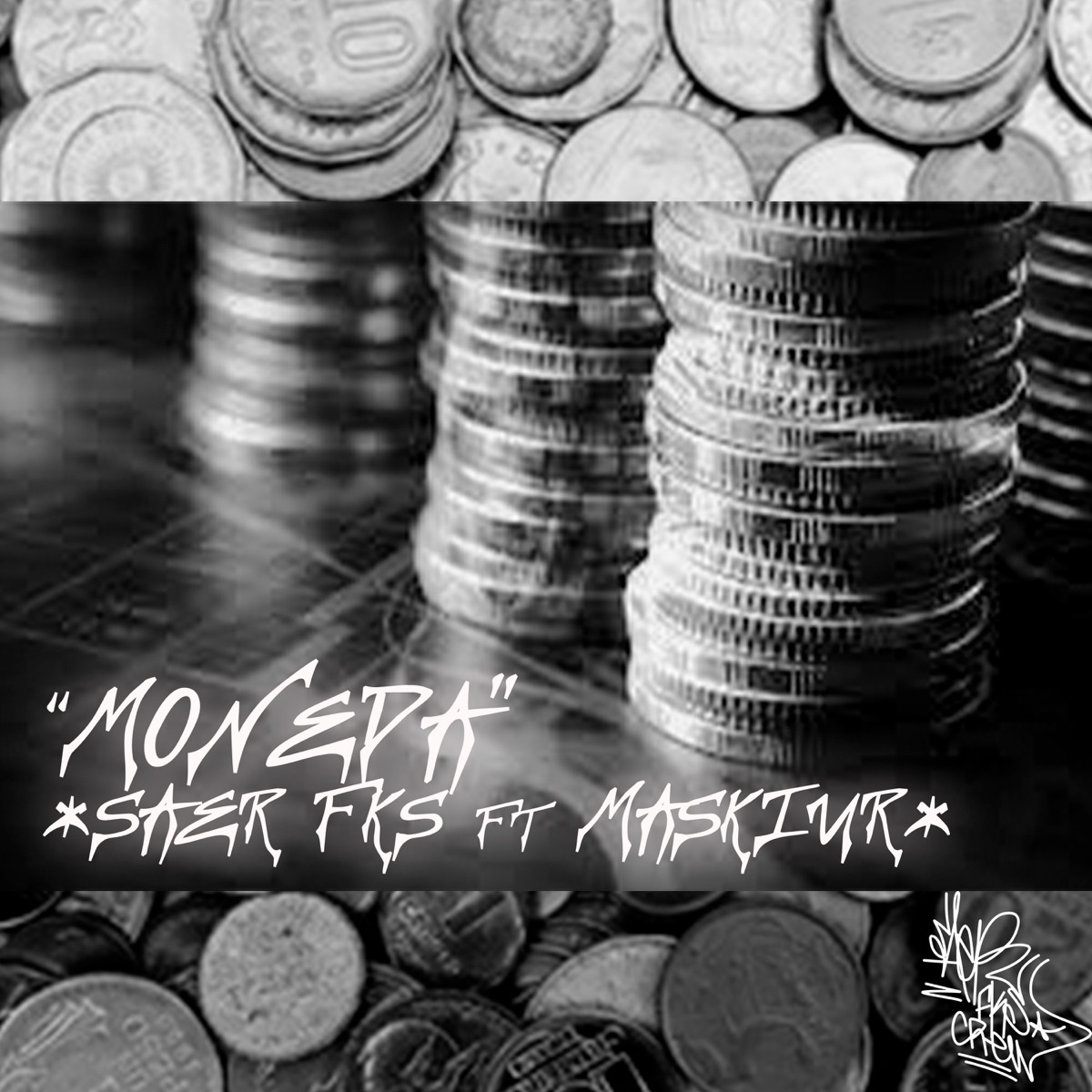 Moneda (feat. Maskiur) - Single by saer fks album cover