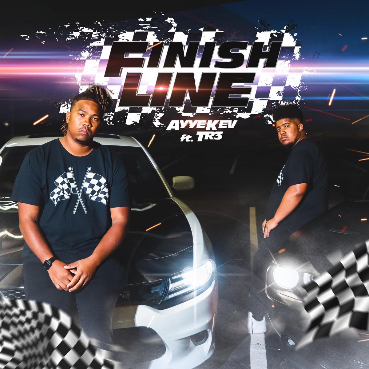 Finish Line (feat. TR3) - Single by Ayye Kev album cover