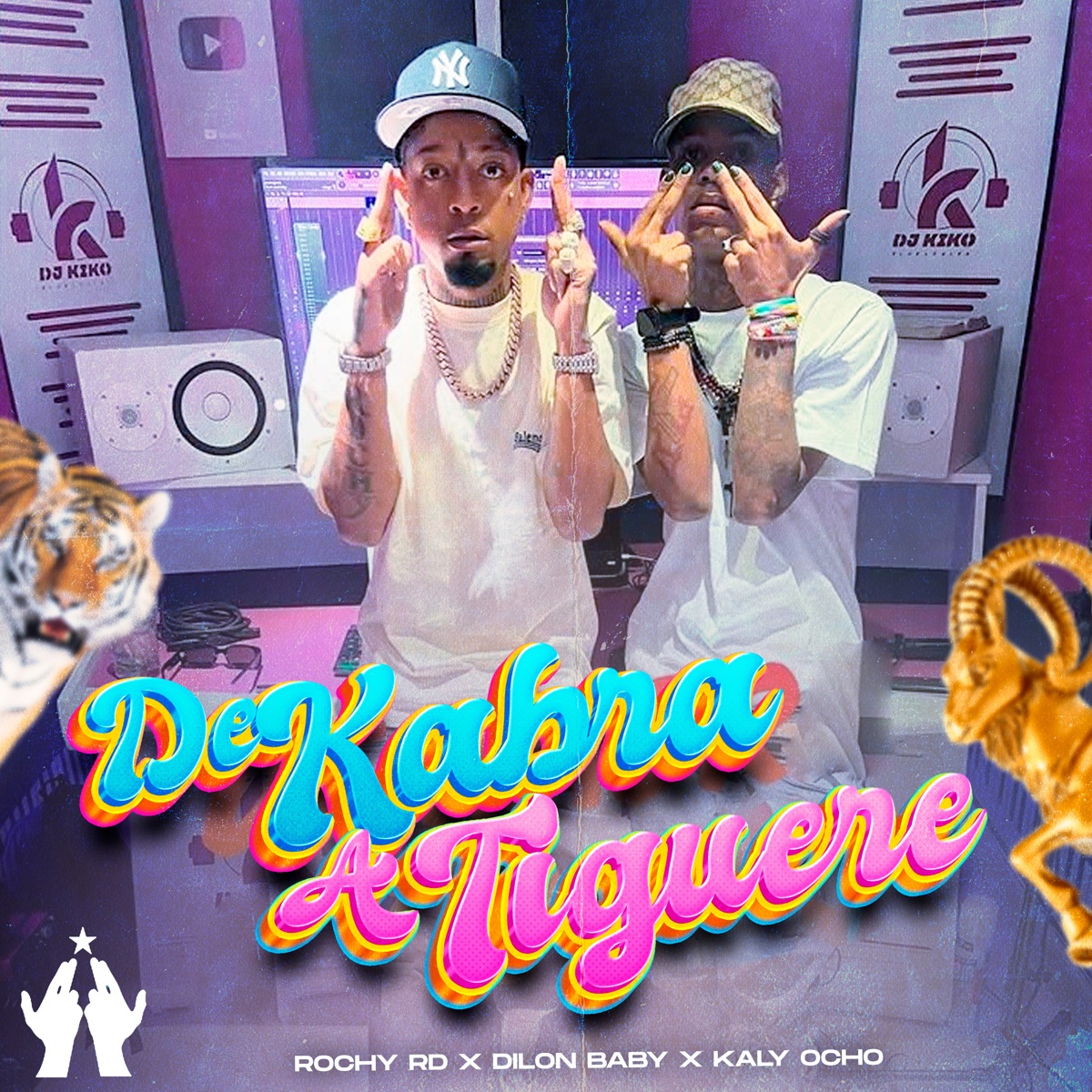 De Kabra a Tiguere - Single by Rochy RD, Dilon Baby & Kaly Ocho album cover
