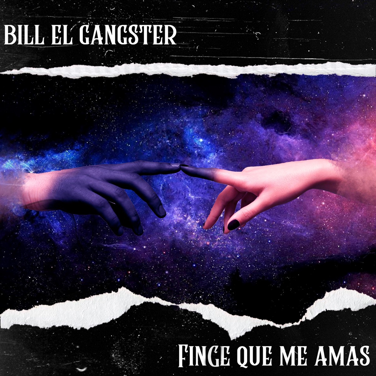 Finge que me amas - Single by Bill El Gangster album cover