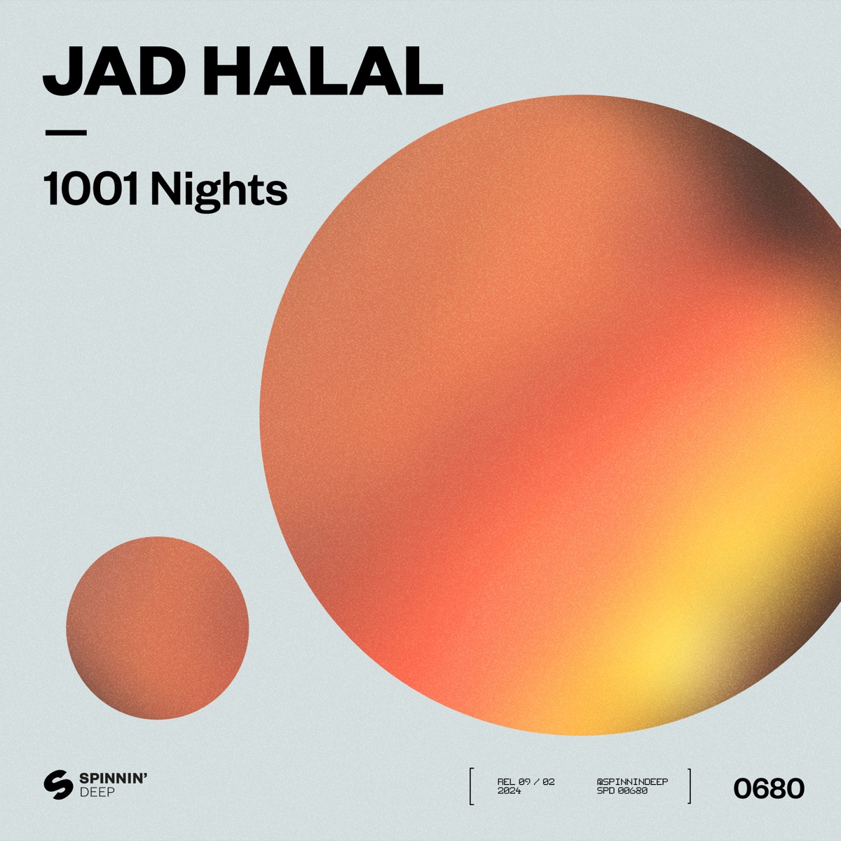 1001 Nights - Single by Jad Halal album cover