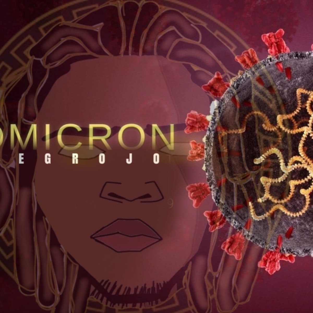 Omicron - Single by Negrojo album cover