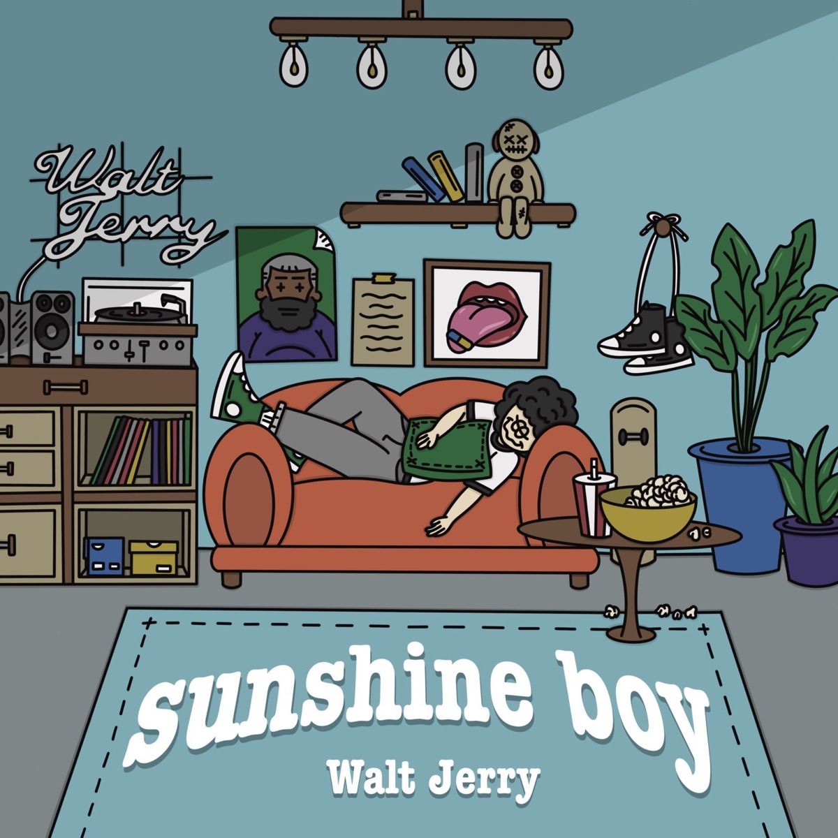 Sunshine boy - Single by Walt Jerry album cover