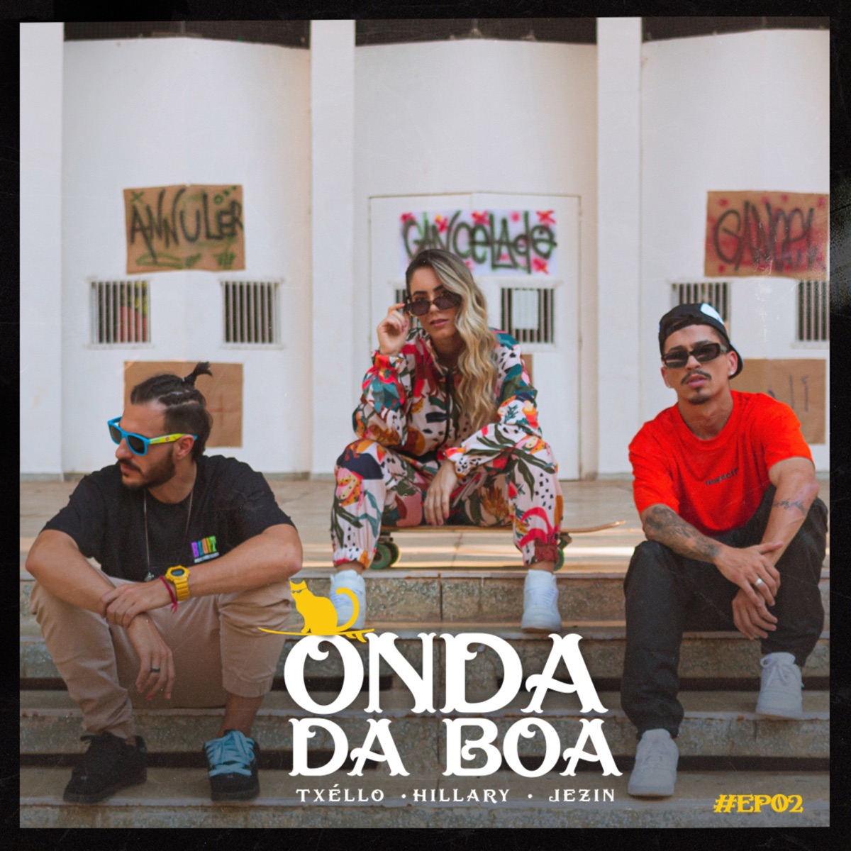 ONDA DA BOA Ep02 (feat. Jezin) - Single by Onda Da Boa, Txéllo & Hillary album cover