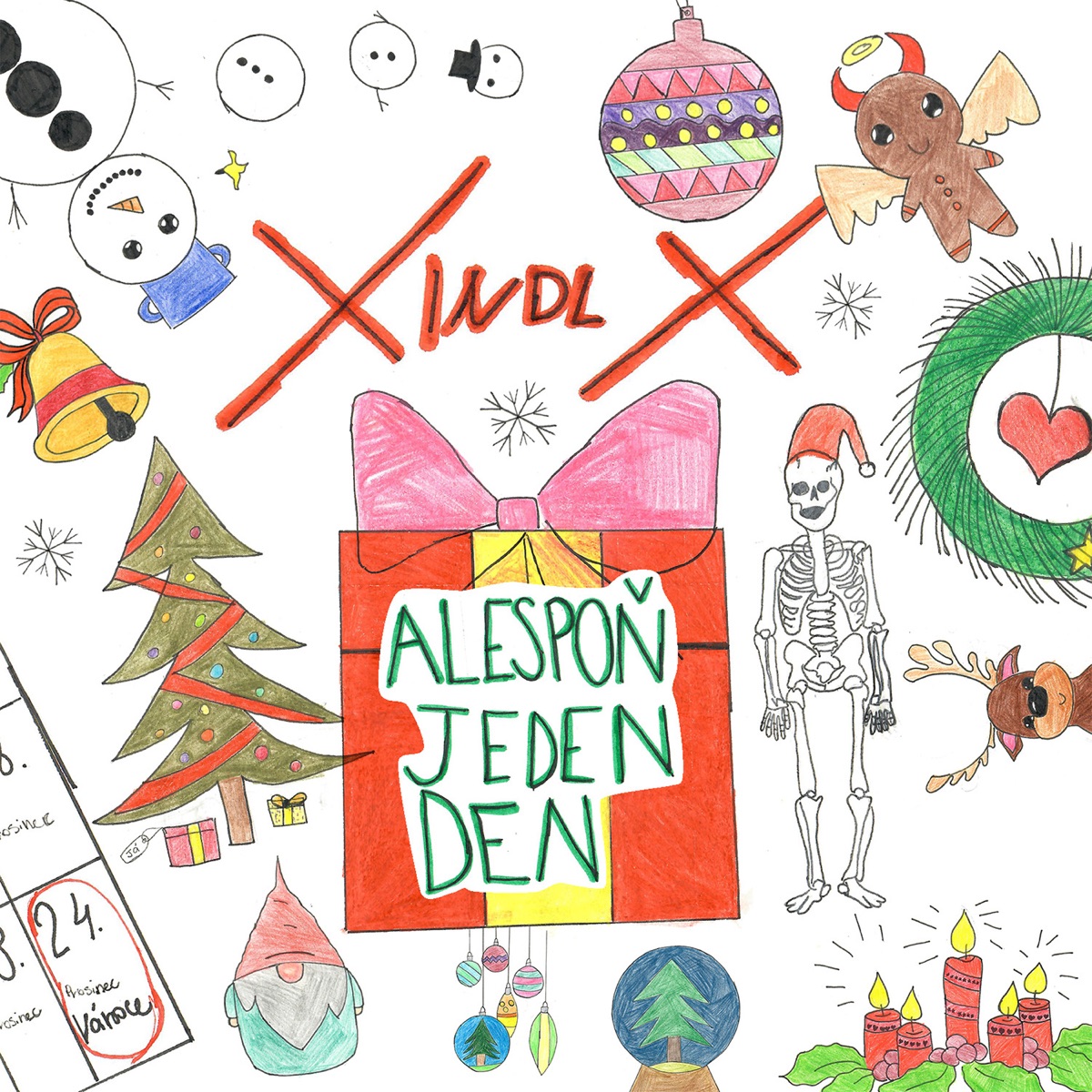 Alespoň jeden den - Single by Xindl X album cover
