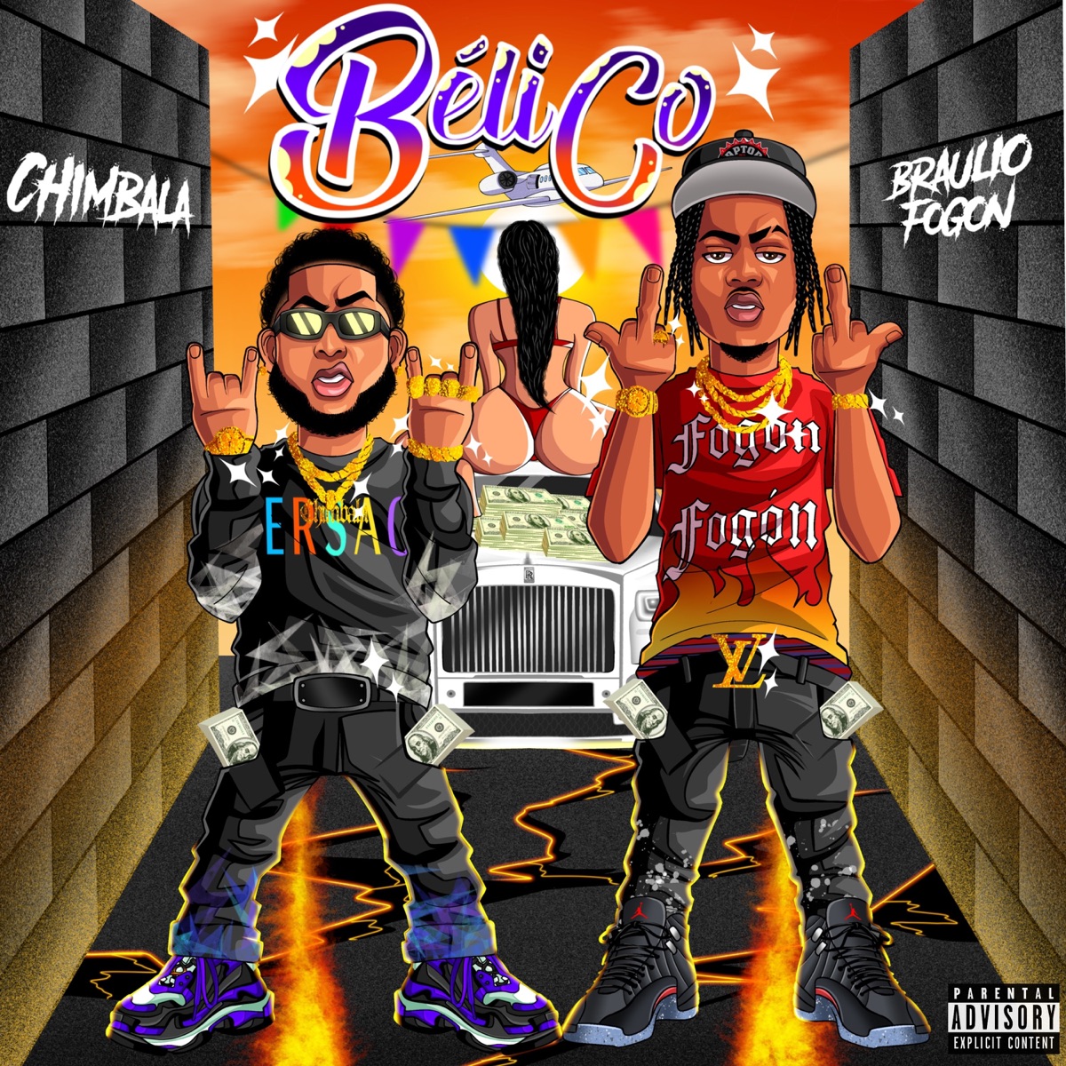 Bélico - Single by Chimbala & Braulio Fogon album cover