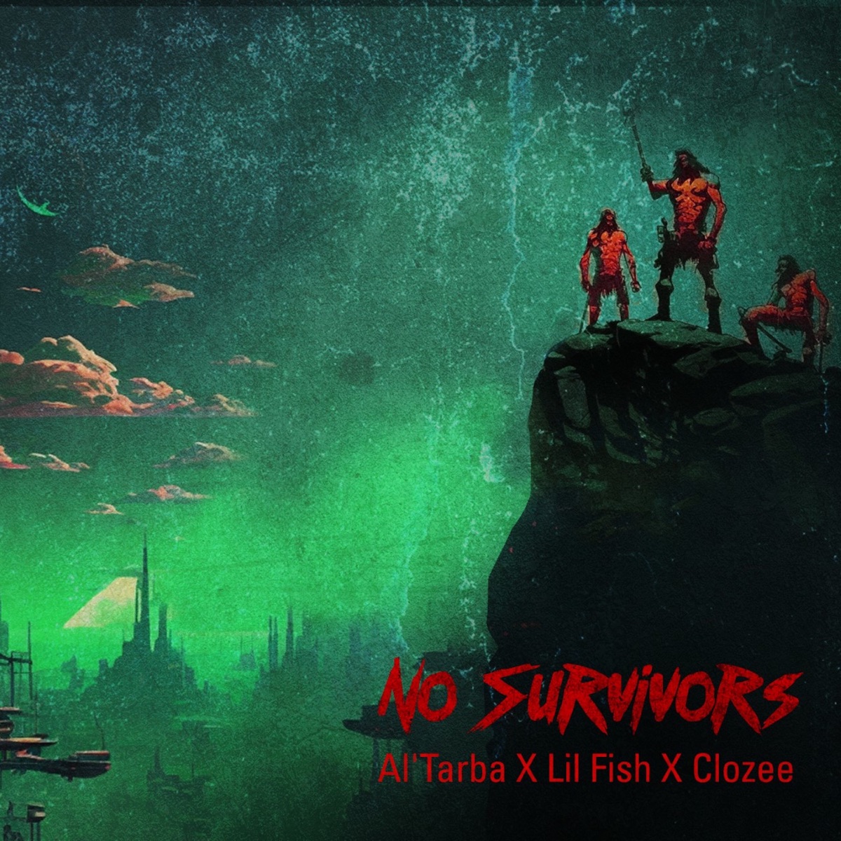 No Survivors (feat. CloZee) - Single by Al'tarba & Lil Fish album cover