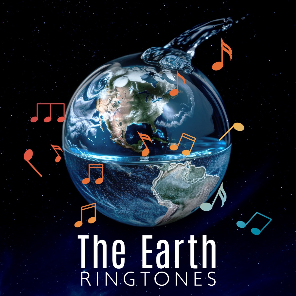 The Earth Ringtones: Peaceful Music with Beautiful Sounds of Rain, Wind, Birds and Flowing Water for Anxiety Relief and Trouble Sleeping by Joshua Forest album cover