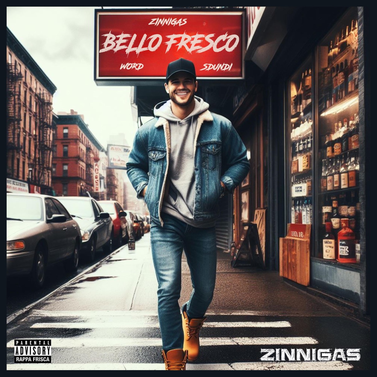 Bello fresco (feat. Word & Sdundi) - Single by Zinnigas album cover