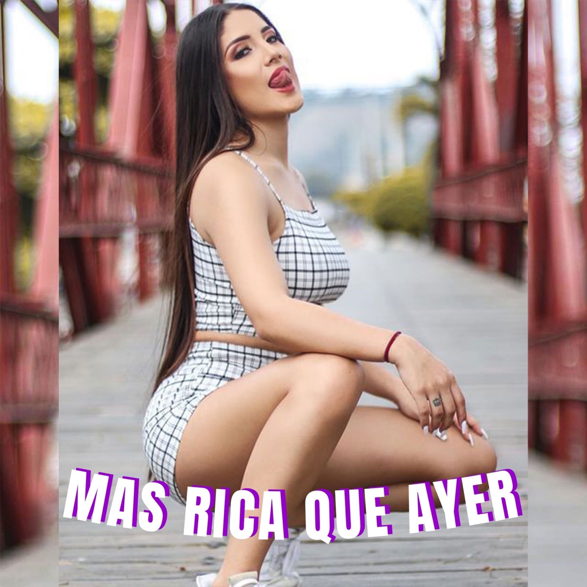 MAS RICA QUE AYER - Single by Tefy Sánchez album cover