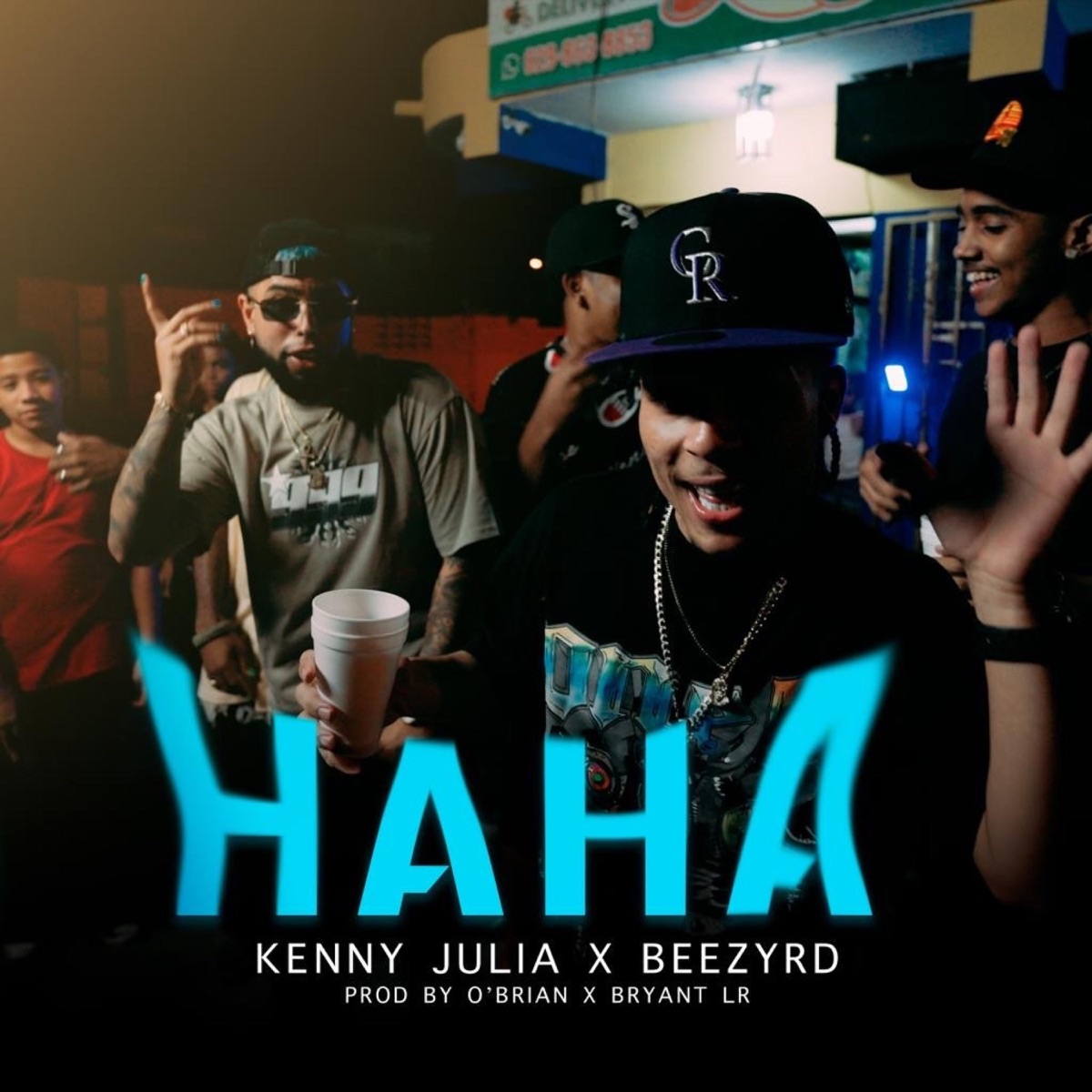 Haha - Single by Kenny Julia & BeezyRD album cover