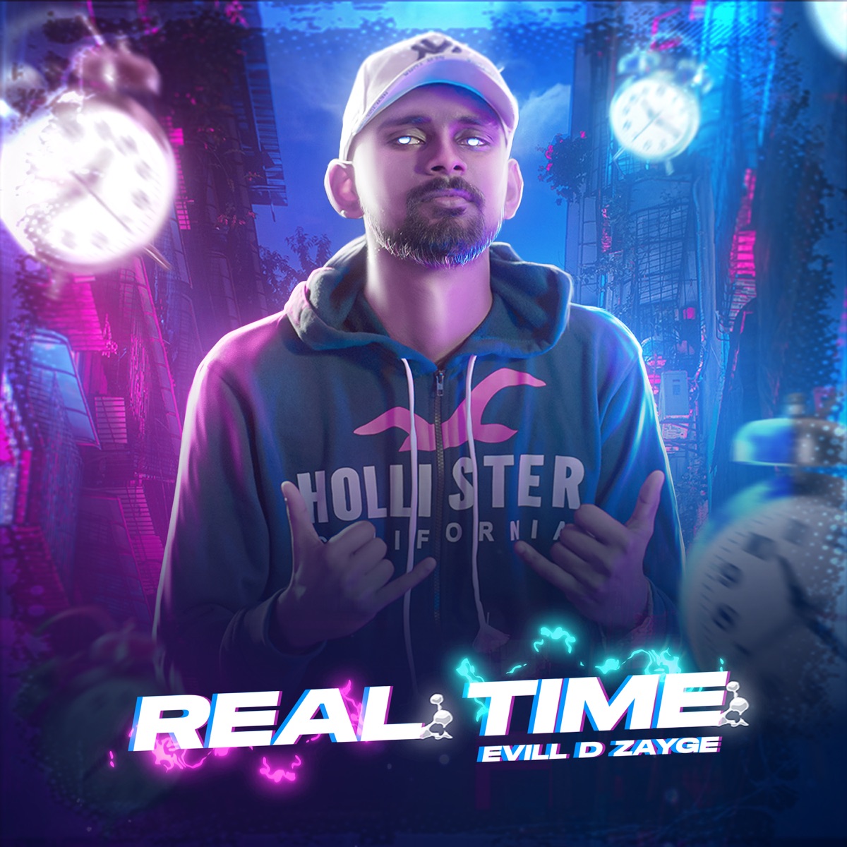 Real Time - Single by Evill D Zayge album cover