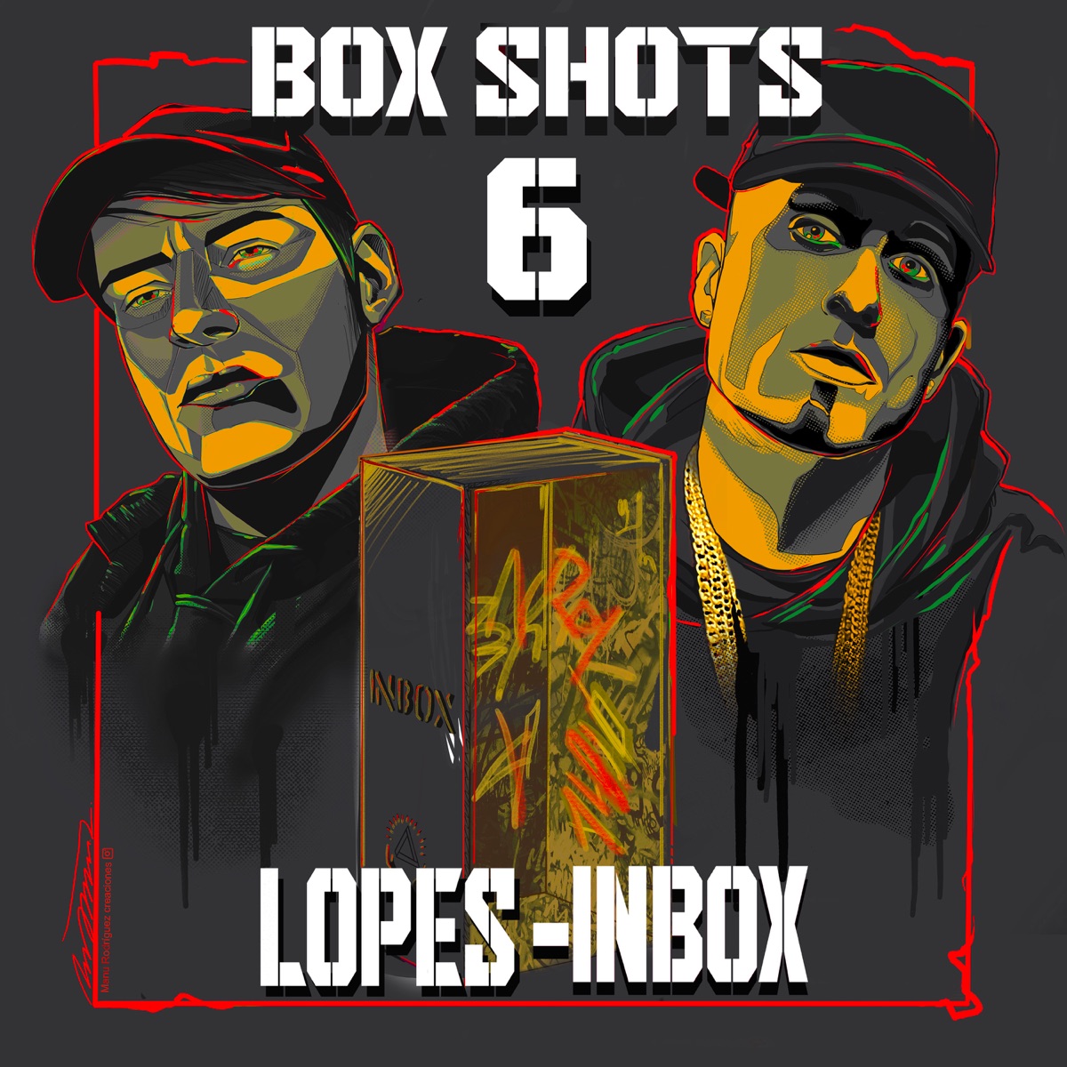 Box Shots 6 - Single by BOXINBOX & Lopes album cover