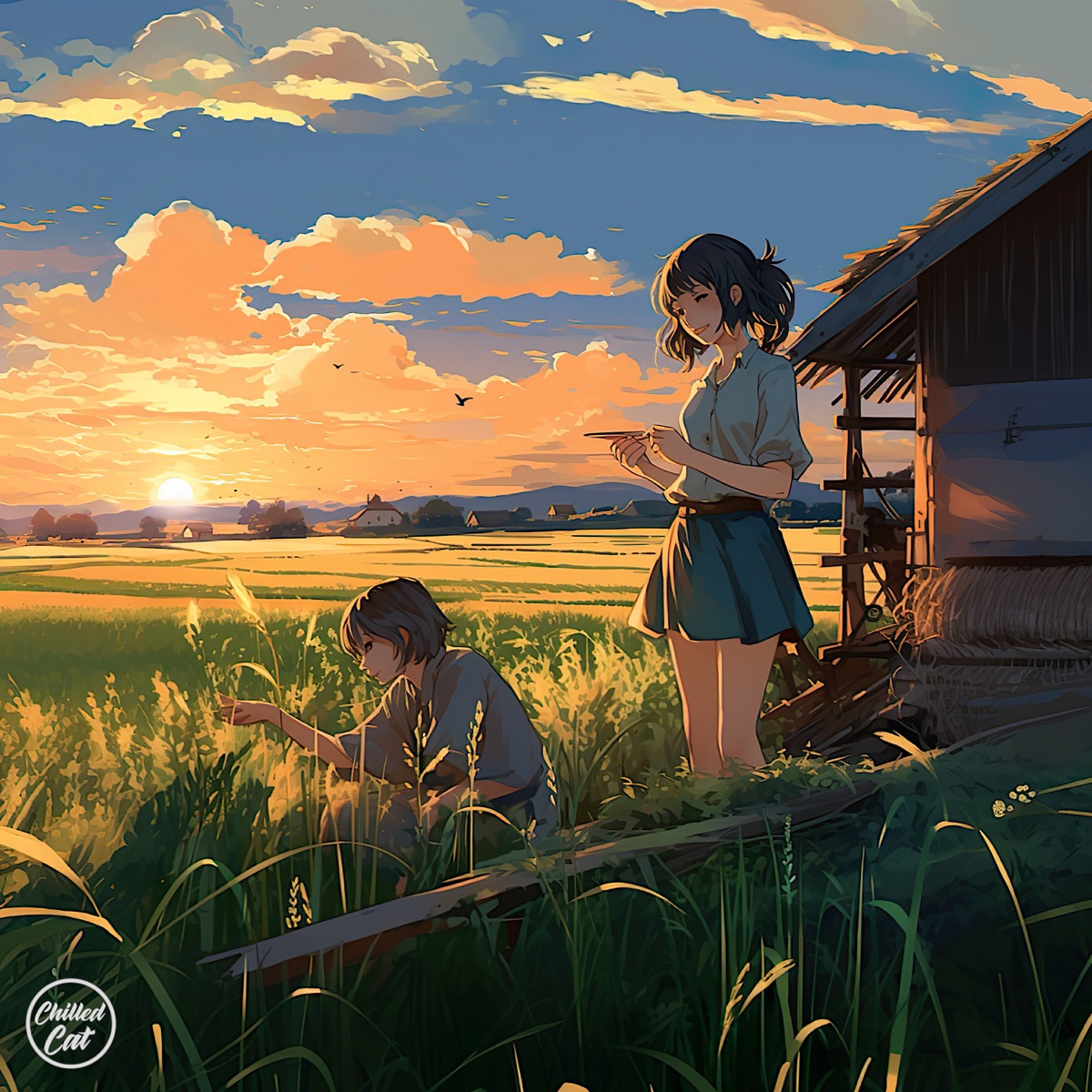 A Night at the Farm - Single by O F F & Frances The Mute album cover