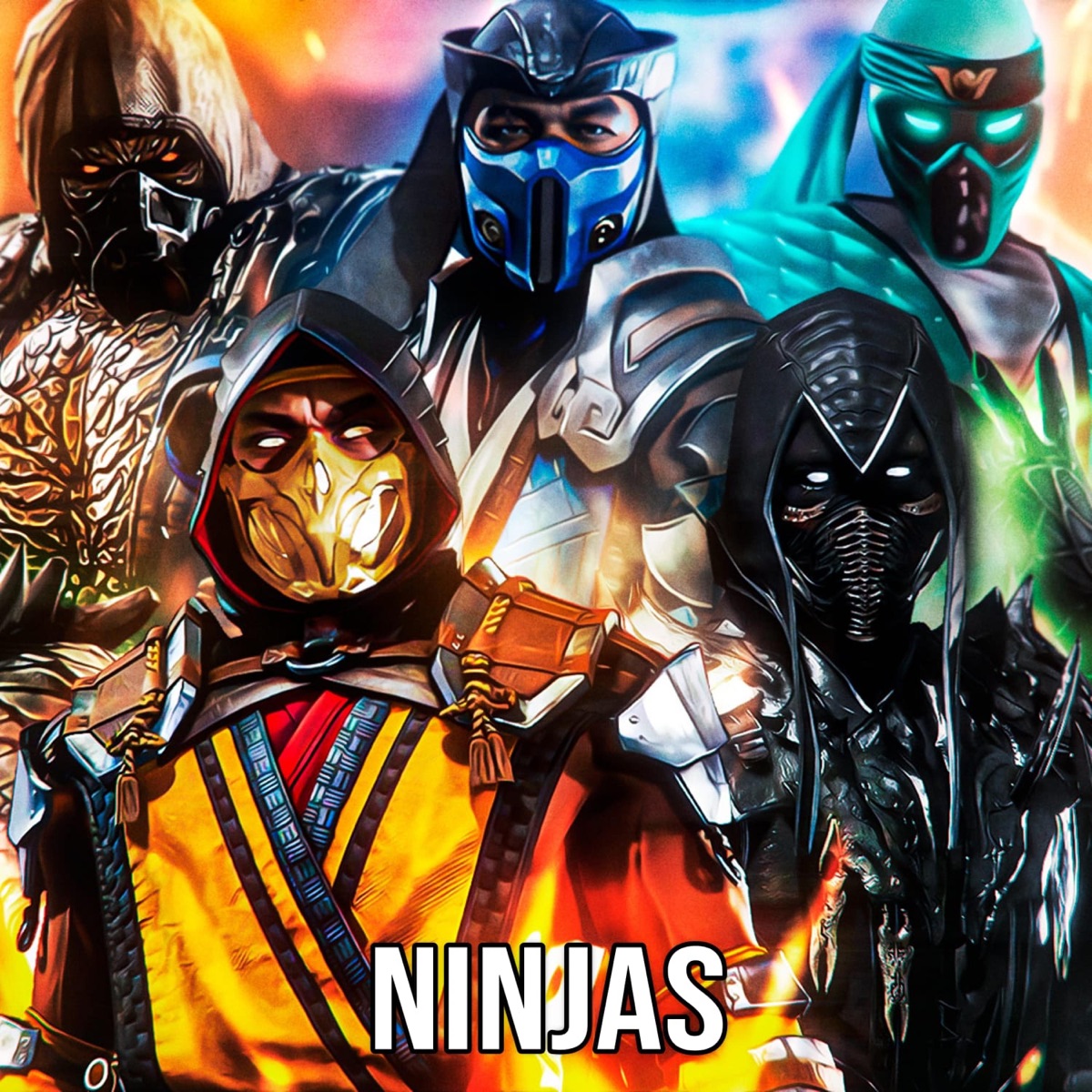 Ninjas MacroRap. El Camino del Ninja - Single by Bynmc album cover