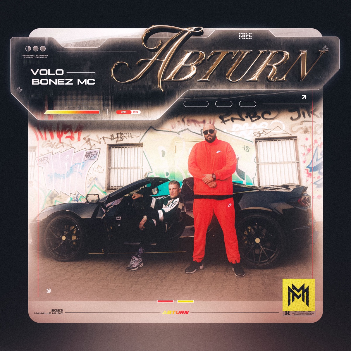 Abturn - Single by VOLO & Bonez MC album cover