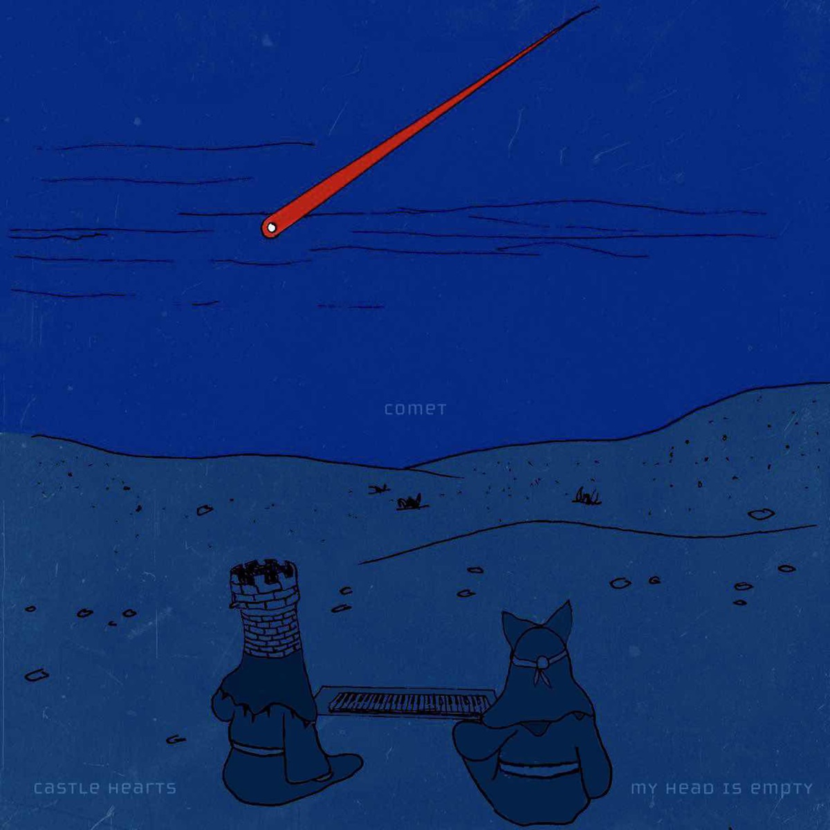 Comet - EP by my head is empty & castle hearts album cover