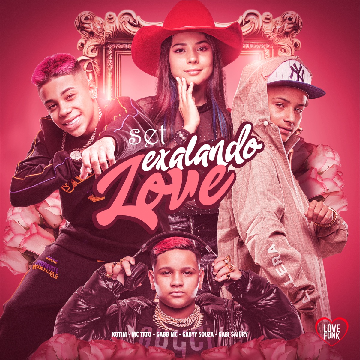 Set "Exalando Love" (feat. Gabyy Souza & Mc Tato) - Single by Gabb MC, Kotim & Gabi Saiury album cover