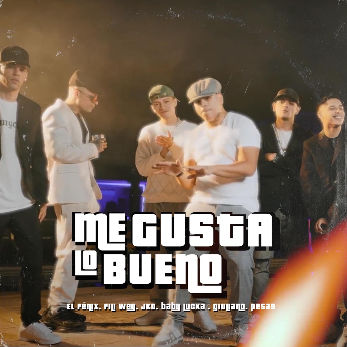 Me gusta lo bueno (feat. Giuliano, Baby lucka, Fili wey & Jko flowph) - Single by El Fénix album cover