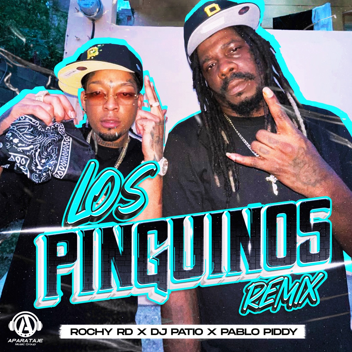 Los Pinguinos (Remix) - Single by Rochy RD, DJ Patio & Pablo Piddy album cover