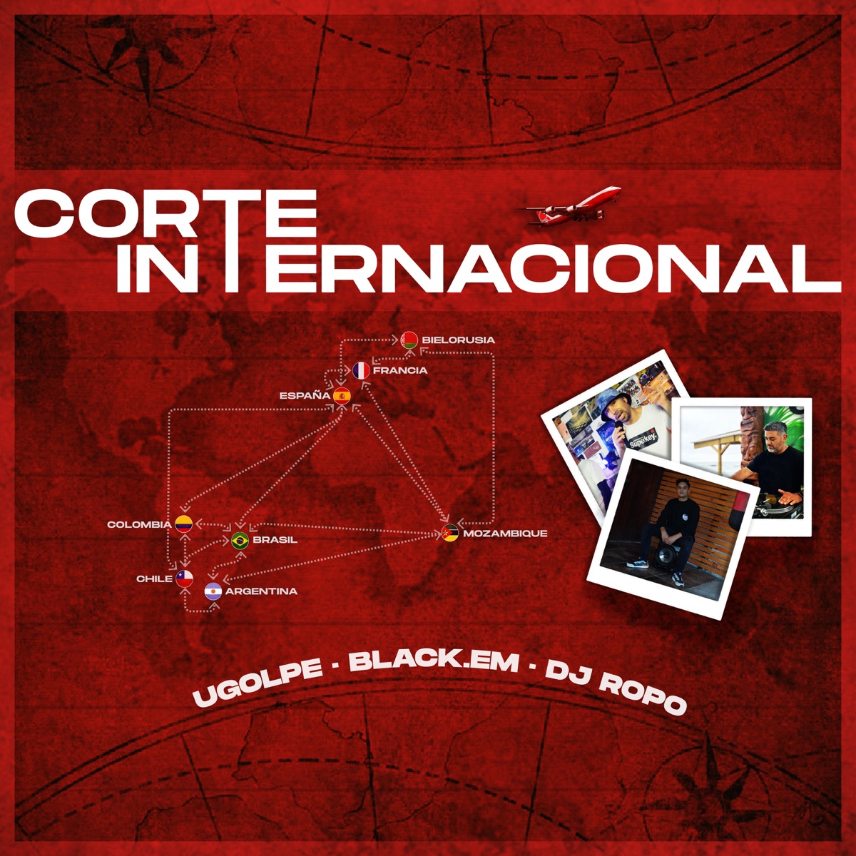 Corte Internacional (feat. BlackEm) by Ugolpe, DJ Ropo & Desde La Penumbra album cover