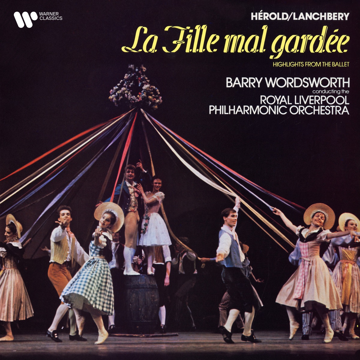 Hérold, Lanchbery: La fille mal gardée by Barry Wordsworth & Royal Liverpool Philharmonic Orchestra album cover