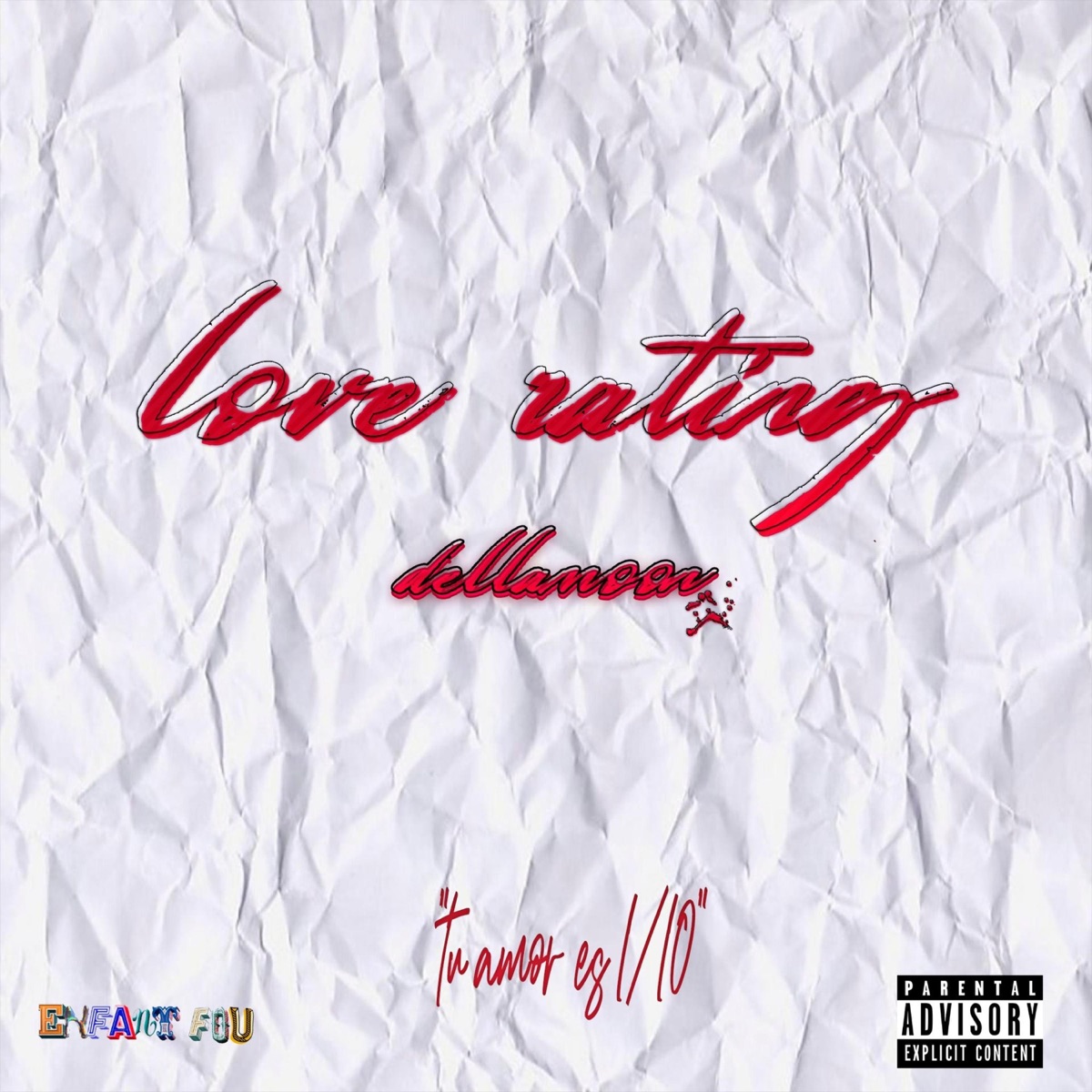 Love Rating - EP by dellamoon album cover