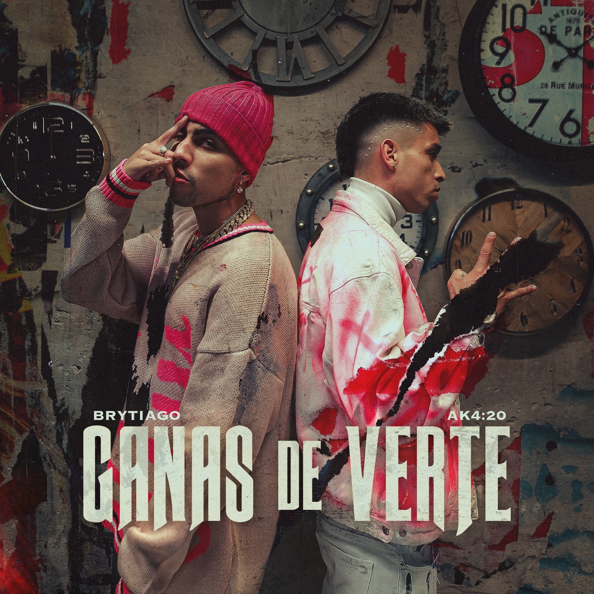 Ganas de Verte - Single by Brytiago & Ak4:20 album cover