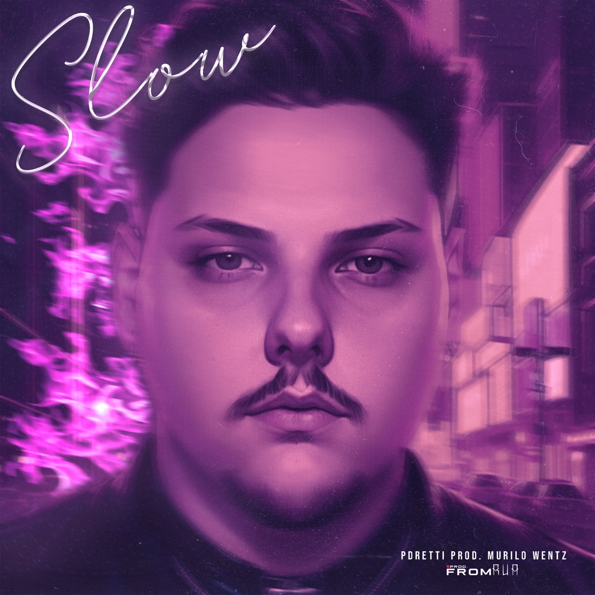 Slow - Single by FROM RUA PROD & Pdretti album cover