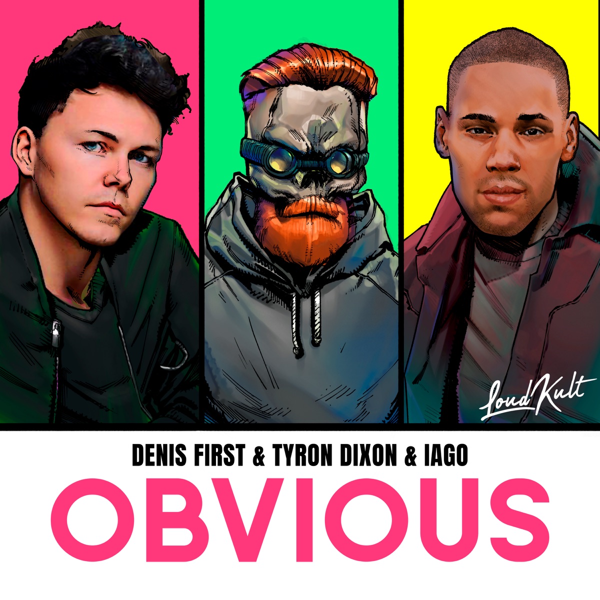 Obvious - Single by Denis First, Tyron Dixon & IAGO album cover