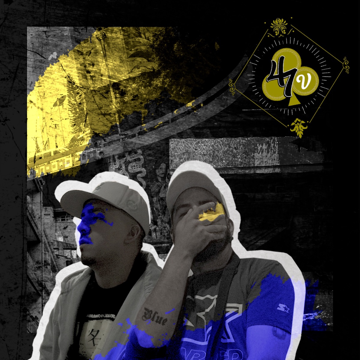 Cuatro 7 - EP by Lois Dafak & BLU album cover