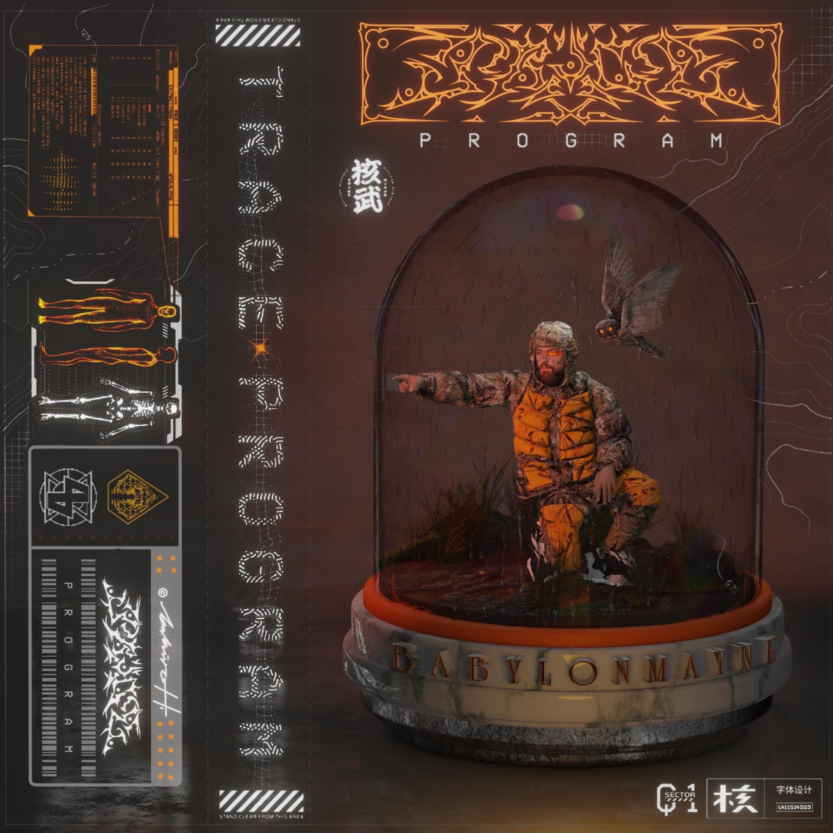 Trace Program by Babylon Mayne album cover