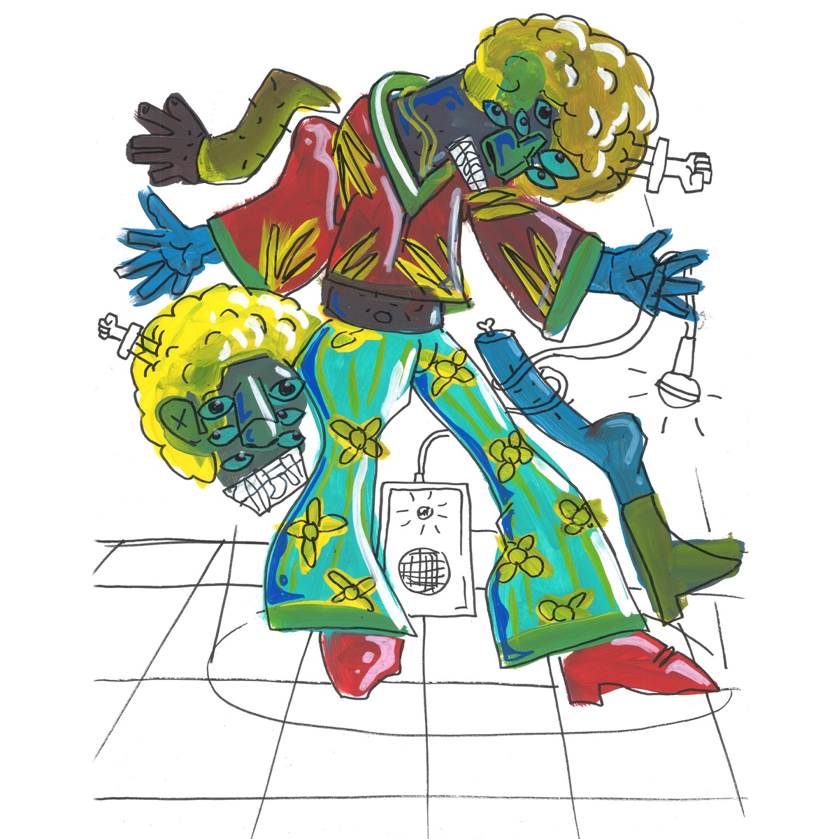 CLUSTERFUNK by Ric Wilson, Chromeo & A-Trak album cover
