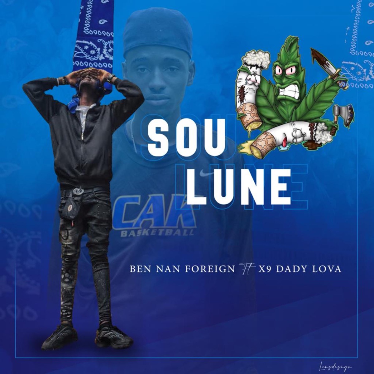 Sou Lune (feat. X9 Daddy Lova) - Single by Ben Nan Foreign album cover