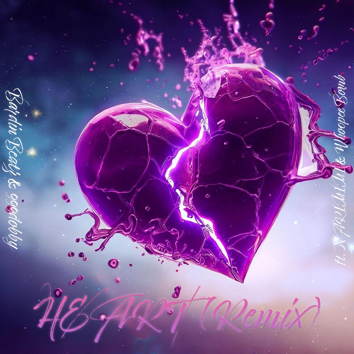Heart (feat. Narimimi & Whoopee Bomb) [Remix] - Single by Bardin Beatz & 999dobby album cover