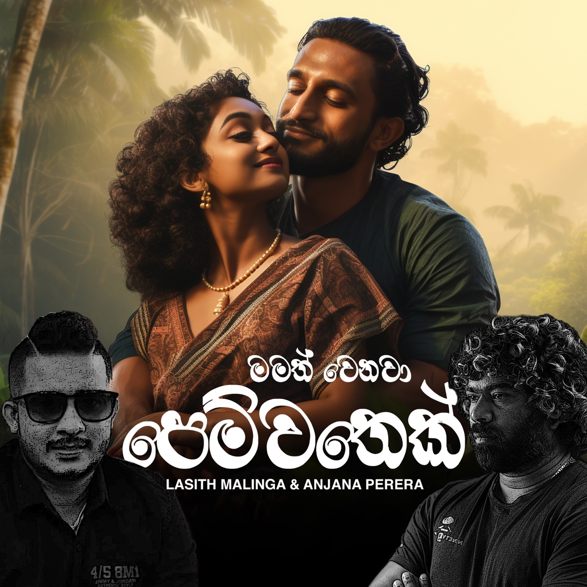 Mamath Wenawa Pemwathek - Single by Lasith Malinga & Anjana Perera album cover