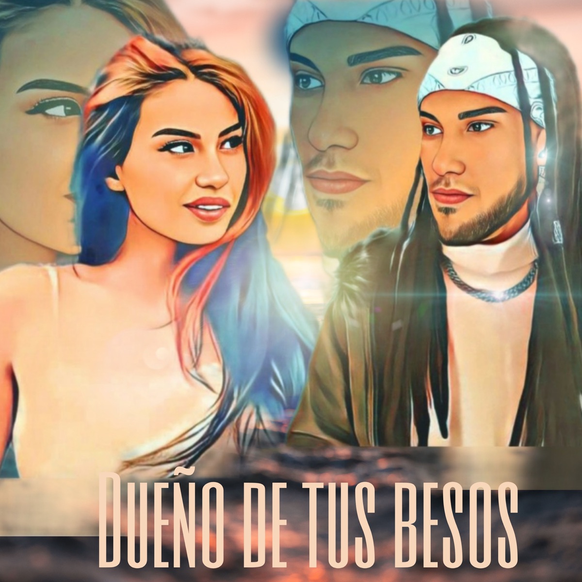Dueño De Tus Besos (feat. Giafra) - Single by Little Queen album cover