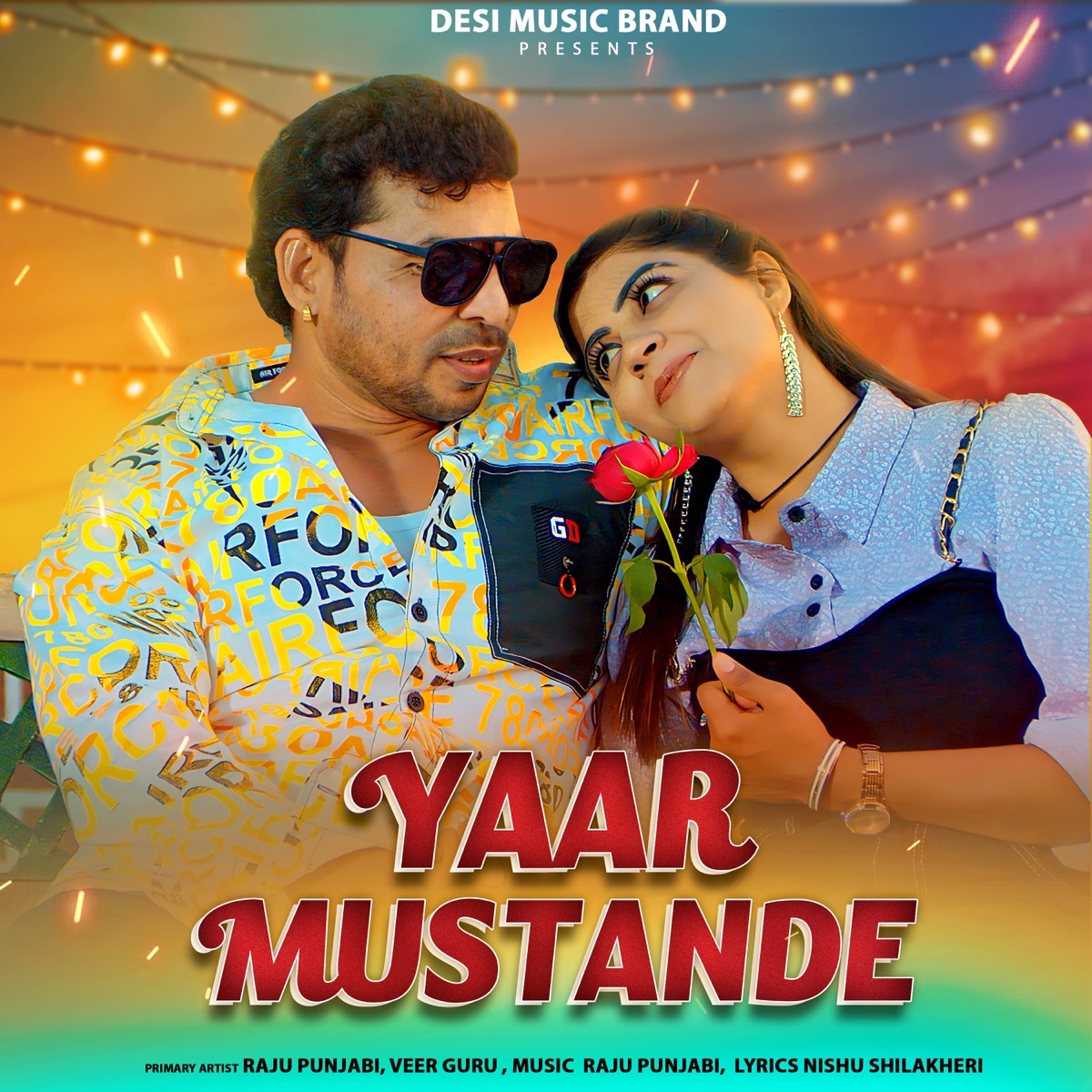 Yaar Mustande - Single by Raju Punjabi & Veer Guru album cover