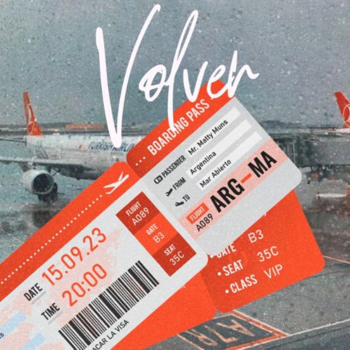 Volver - Single by Matty Muns album cover