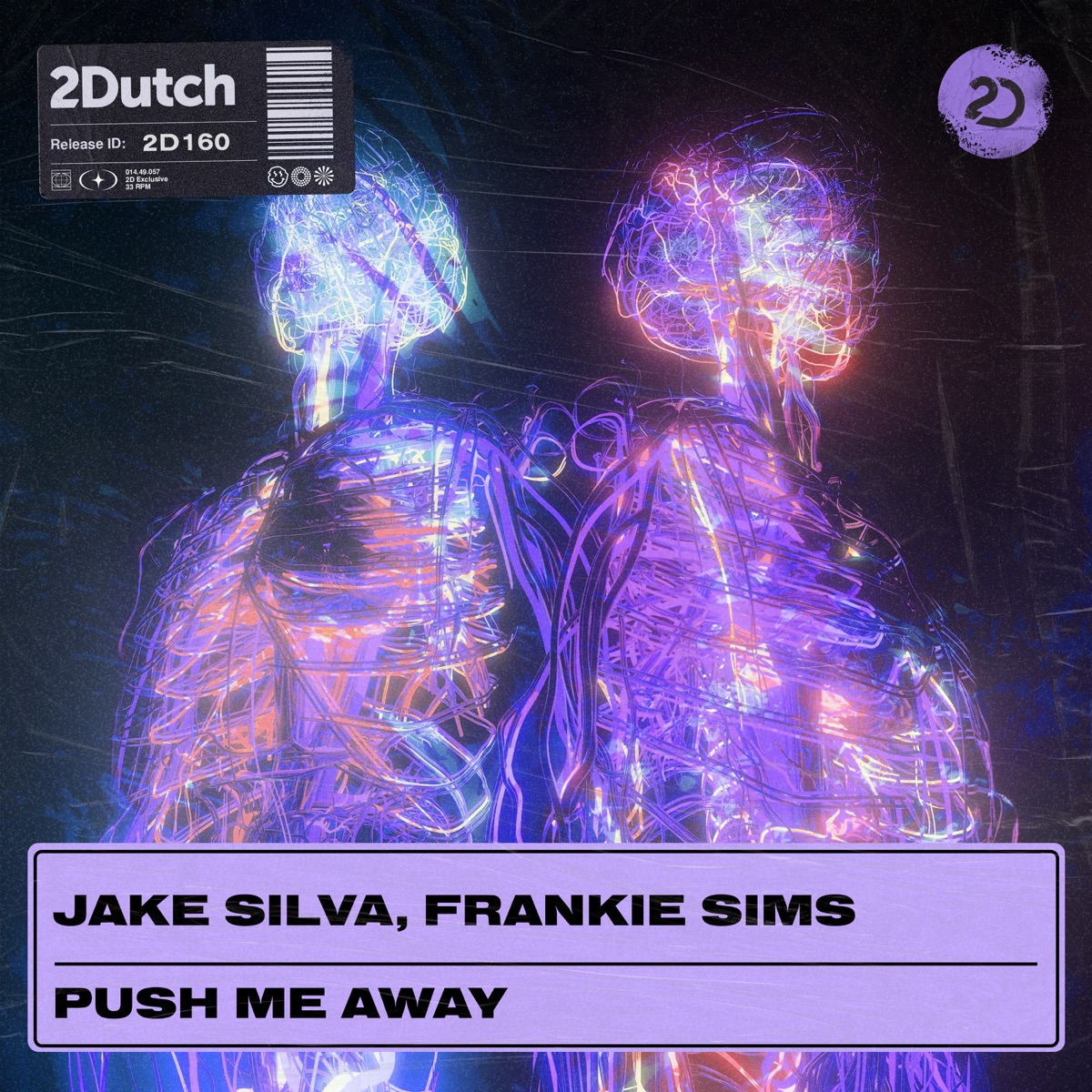Push Me Away - Single by Jake Silva & Frankie Sims album cover