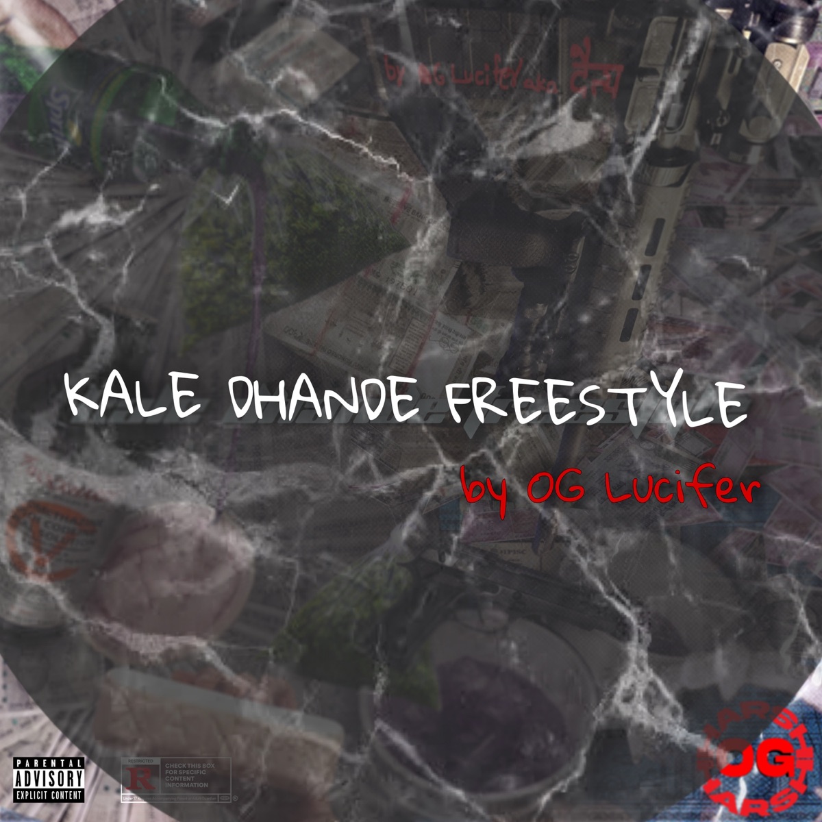 KALE DHANDE FREESTYLE - Single by OG Lucifer album cover