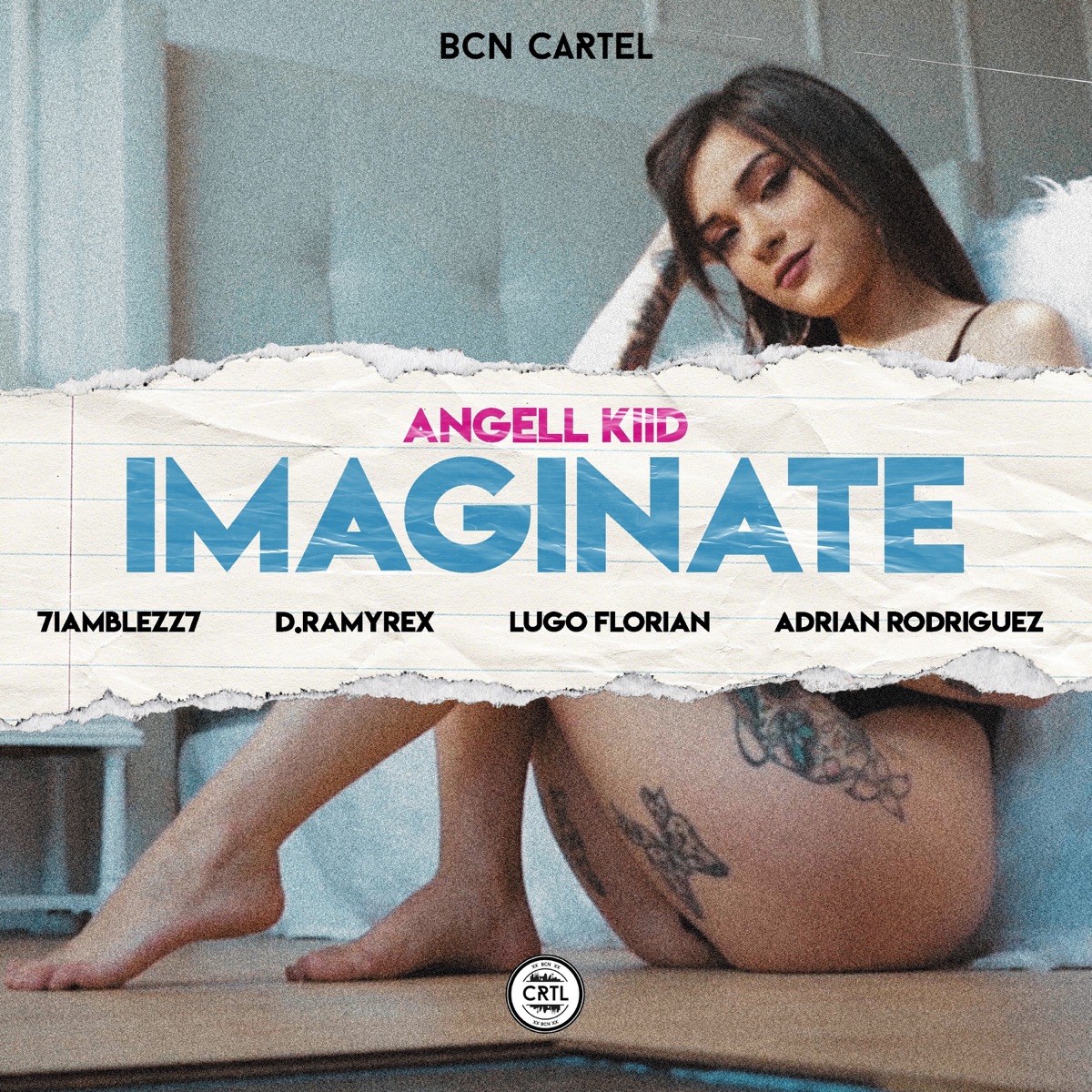 Imagínate (feat. 7IAMBLEZZ7 & Lugo Florian) - Single by Adrian Rodriguez, D.Ramyrex & Angell Kiid album cover
