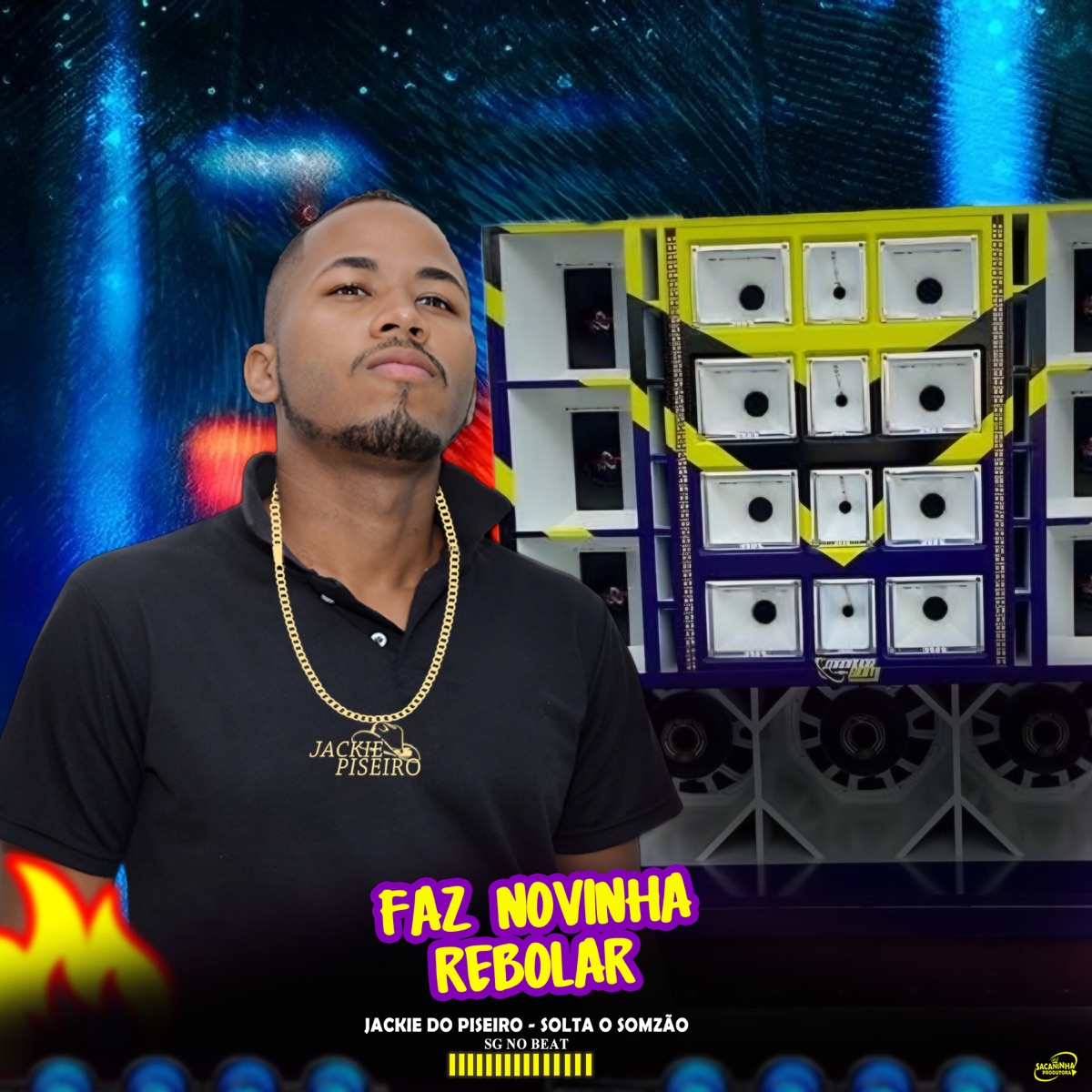 Faz Novinha Rebolar - Single by Solta o Somzão, Jackie do Piseiro & SG No Beat album cover