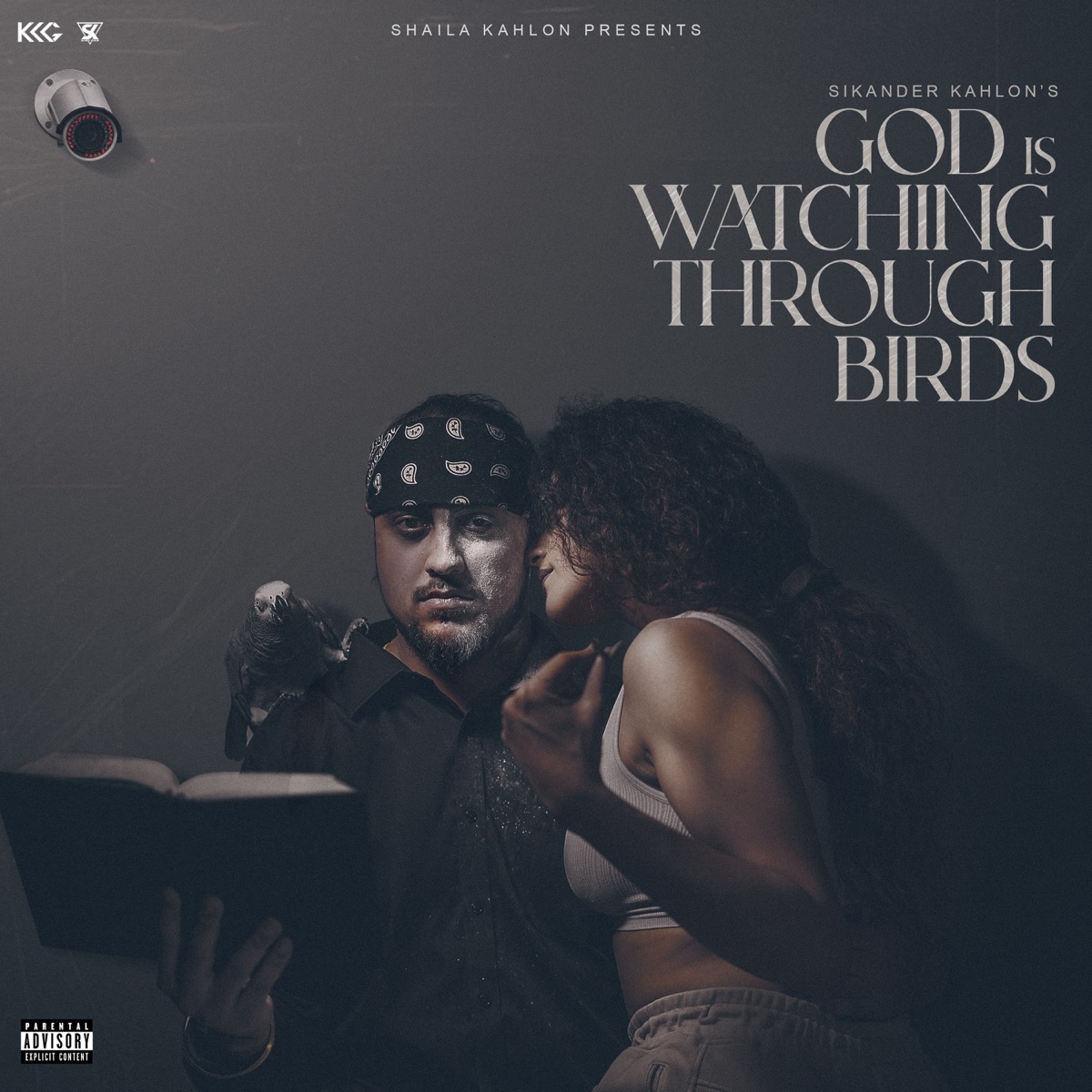 God Is Watching Through Birds by Sikander Kahlon album cover