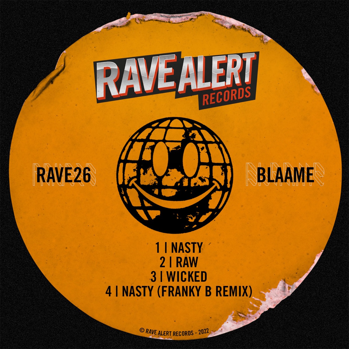 Rave26 - EP by Blaame album cover