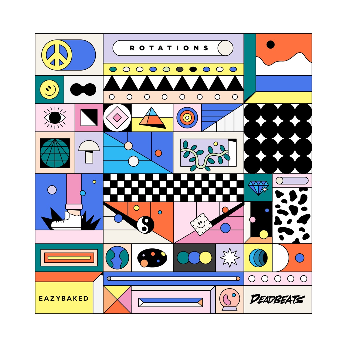 Rotations - EP by EAZYBAKED album cover