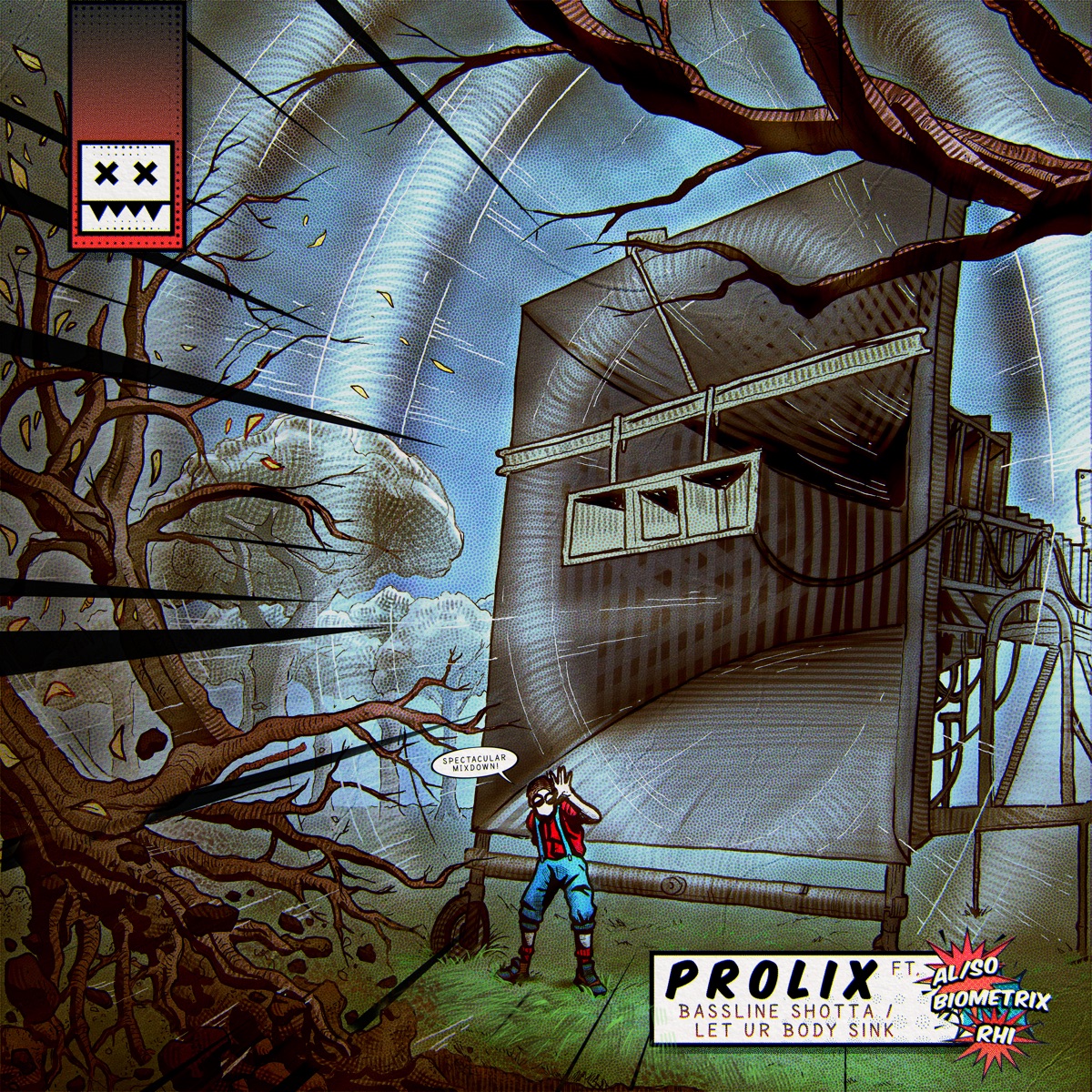 Bassline Shotta / Let Ur Body Sink (feat. RHI) - Single by Prolix, Biometrix & AL/SO album cover