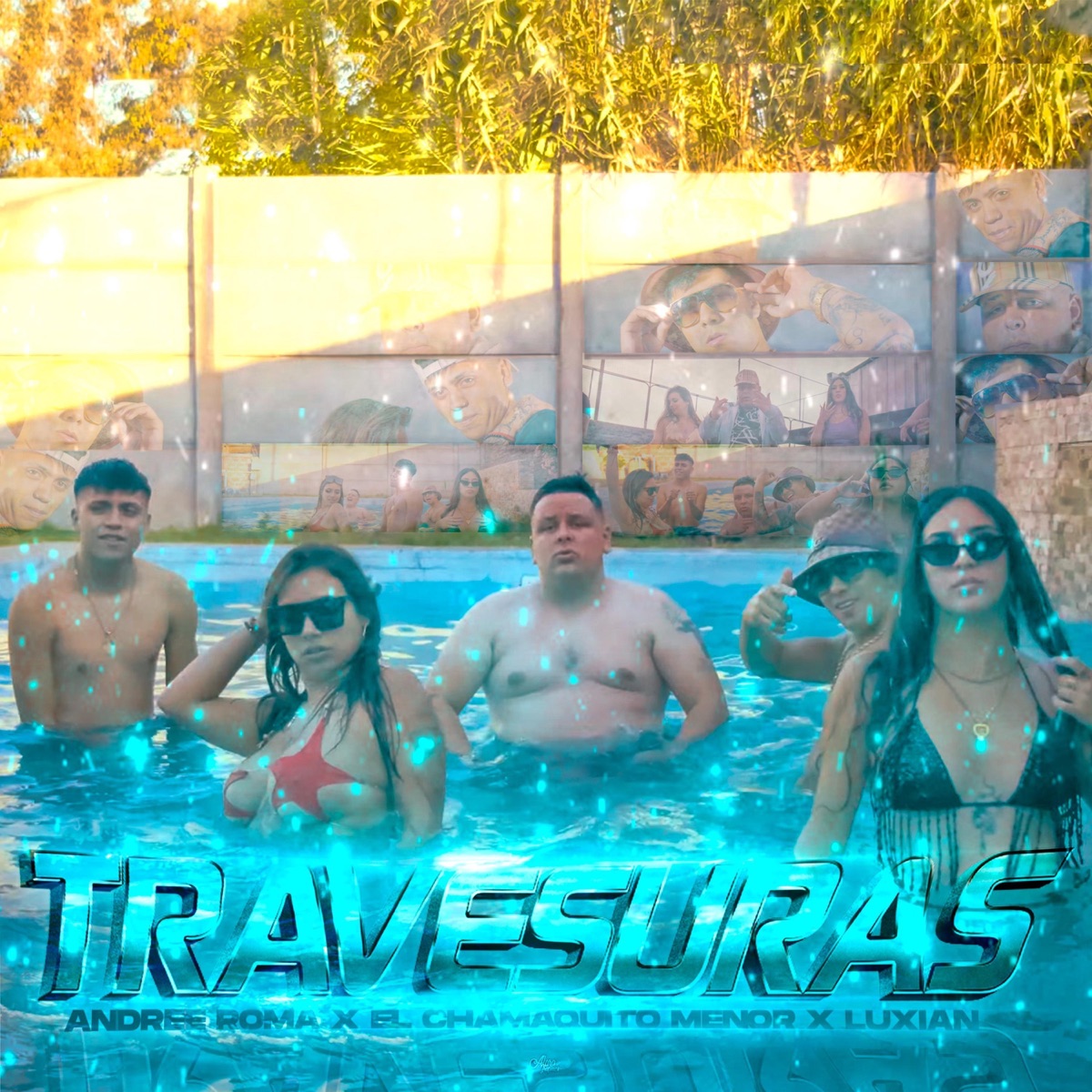 Travesuras - Single by Andree Roma, Luxian & El Chamaquito Menor album cover