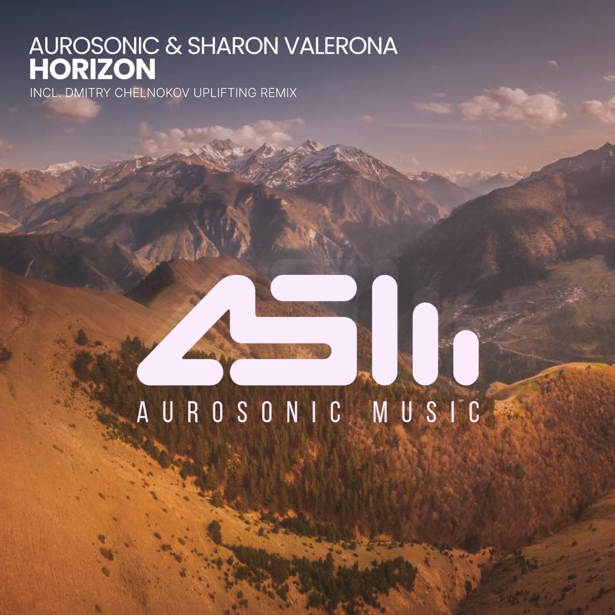 Horizon - Single by Dmitry Chelnokov, Aurosonic & Sharon Valerona album cover