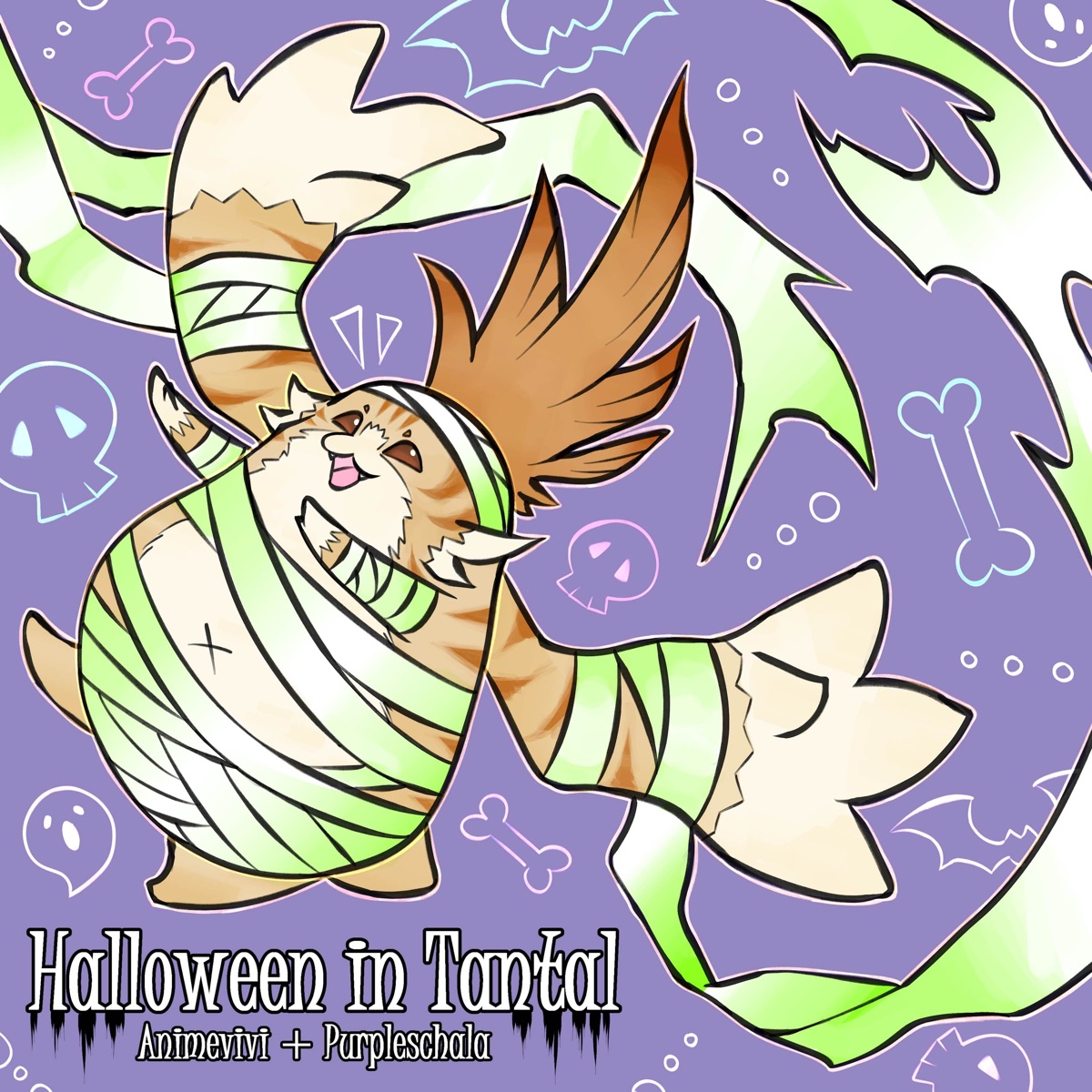 Halloween in Tantal - Single by Animevivi & PurpleSchala album cover
